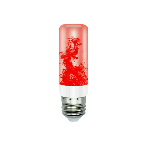 LED Flicker Flame Light Bulb Simulated Burning Fire Effect Xmas Party E27 Lamp !